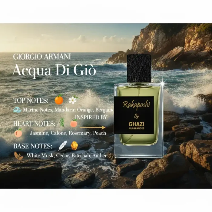 Rakaposhi Inspired by  Acqua Di Gio(50ML) - Image 2